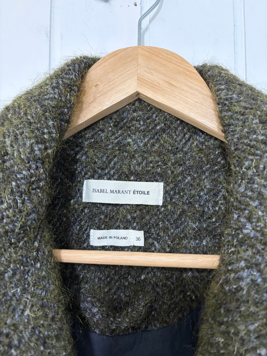 이자벨마랑 알파카 모헤어 코트 상품이미지5