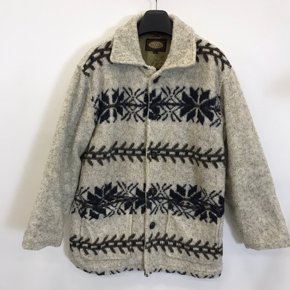 BACK FIRE 90s USA 쉐르파 후리스 자켓 [L] 상품이미지1