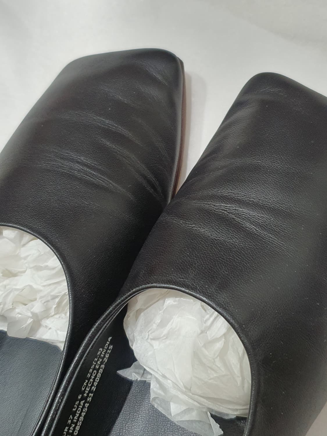 cos 코스 스퀘어토 플랫 슈즈 37 상품이미지4