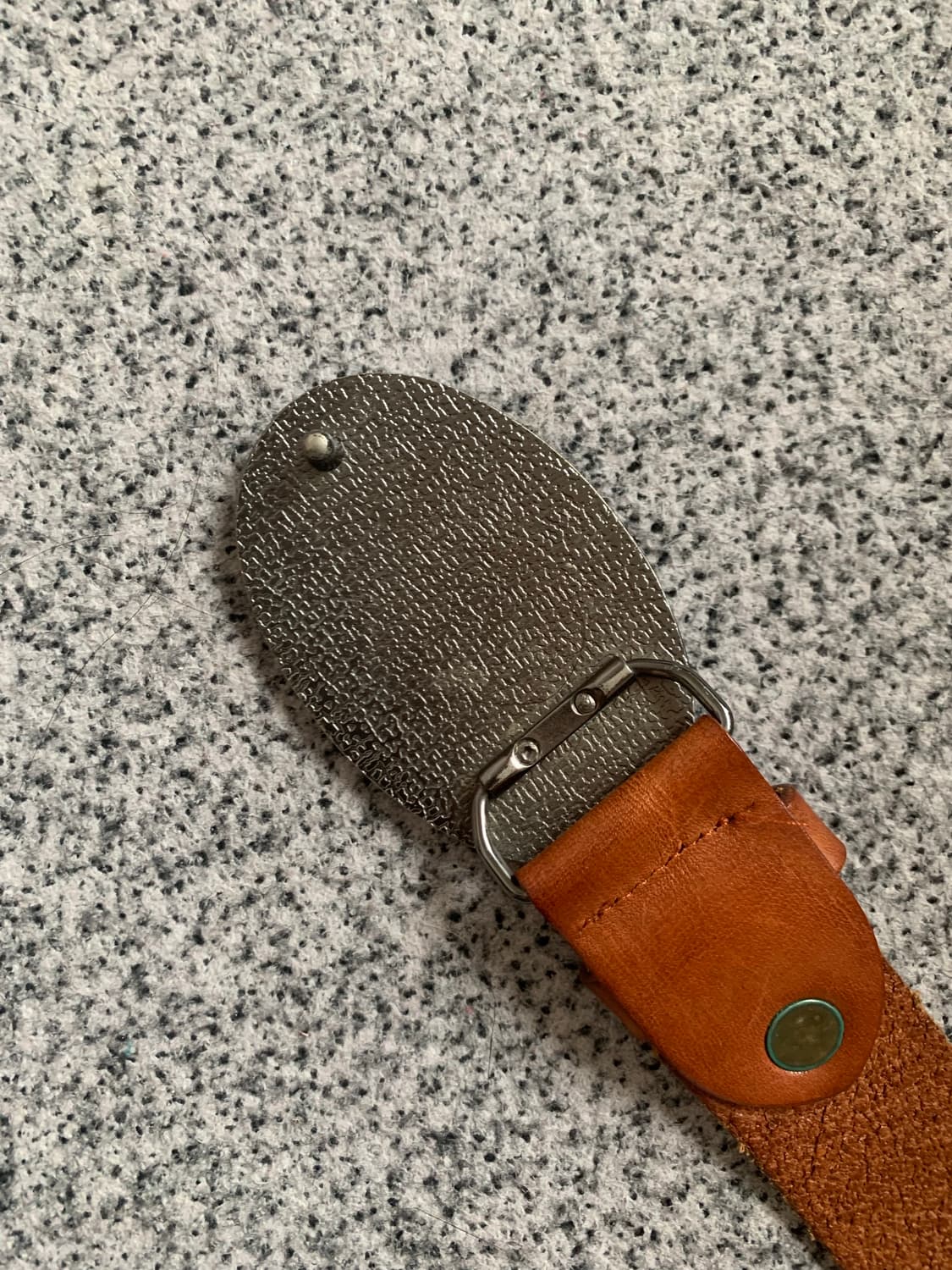 빈티지 버터플라이 나비 브라운카멜 가죽 벨트 상품이미지6