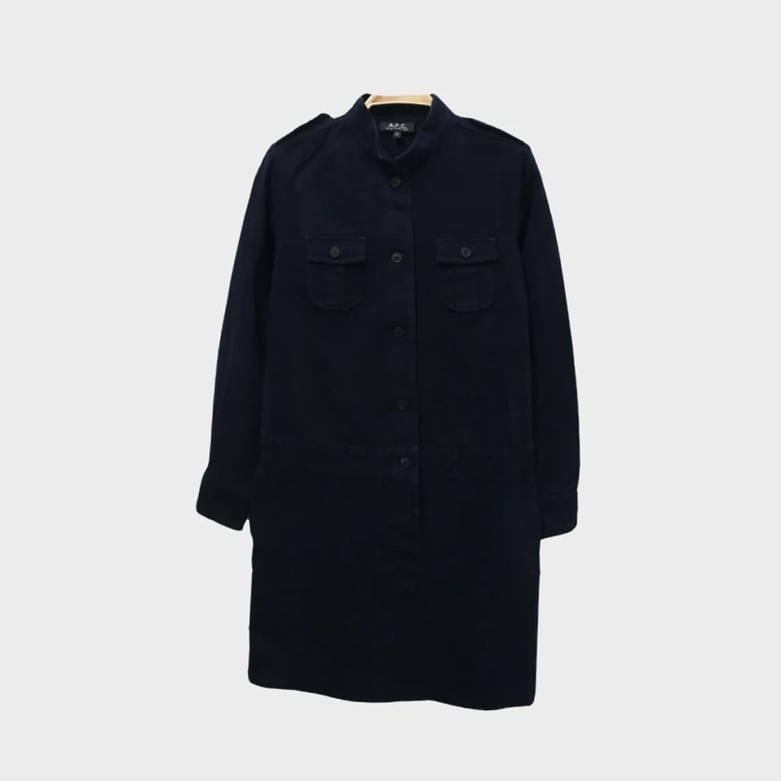 아페쎄 울 혼방 셔츠 원피스 61936 상품이미지1