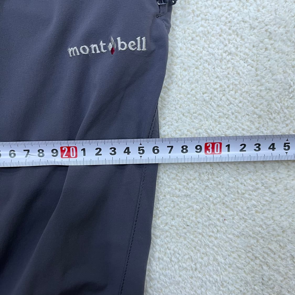 75 몽벨 벨트 기능성 바지 0312M2 상품이미지6