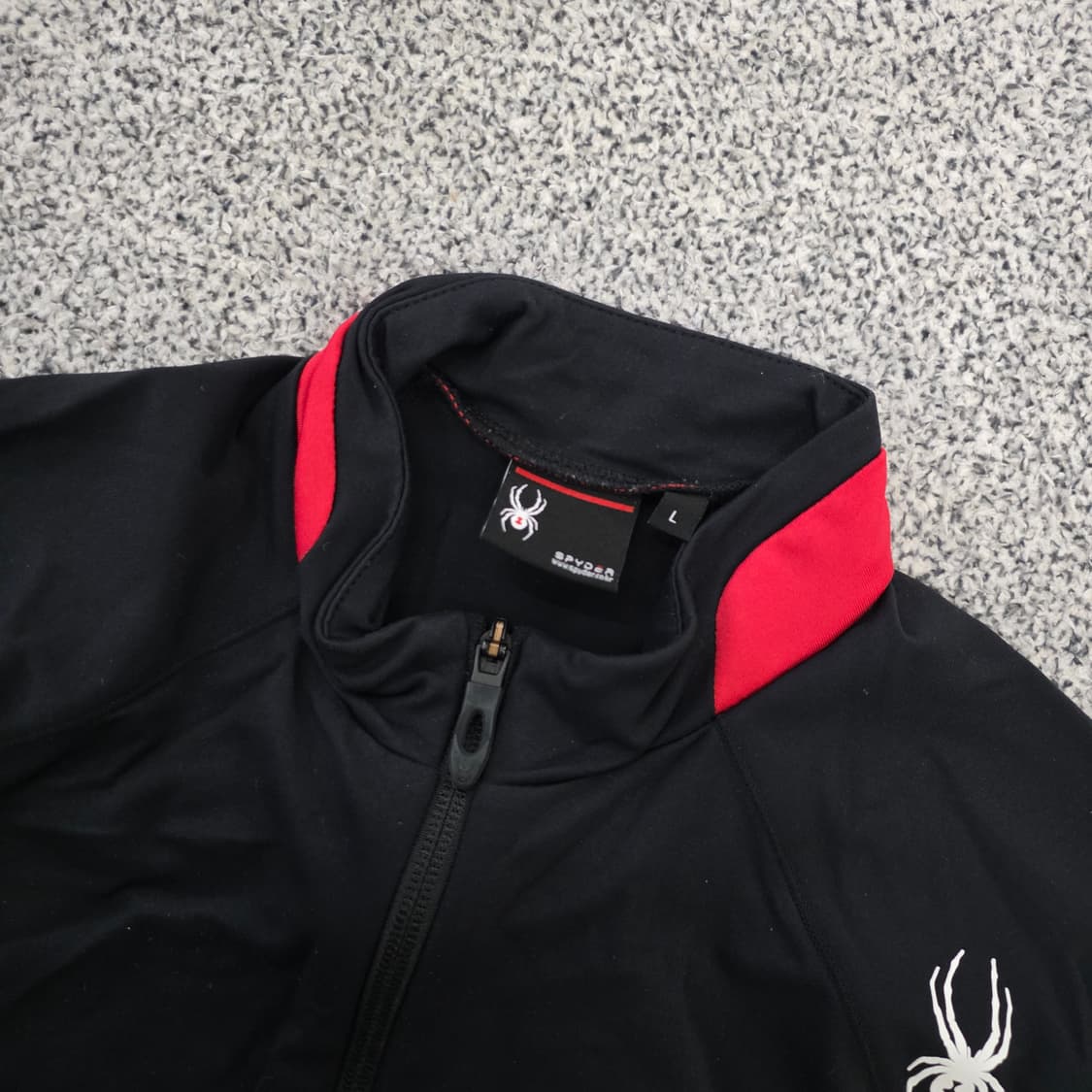 [L] 스파이더 트레이닝 집업 저지 자켓 0203J 상품이미지2