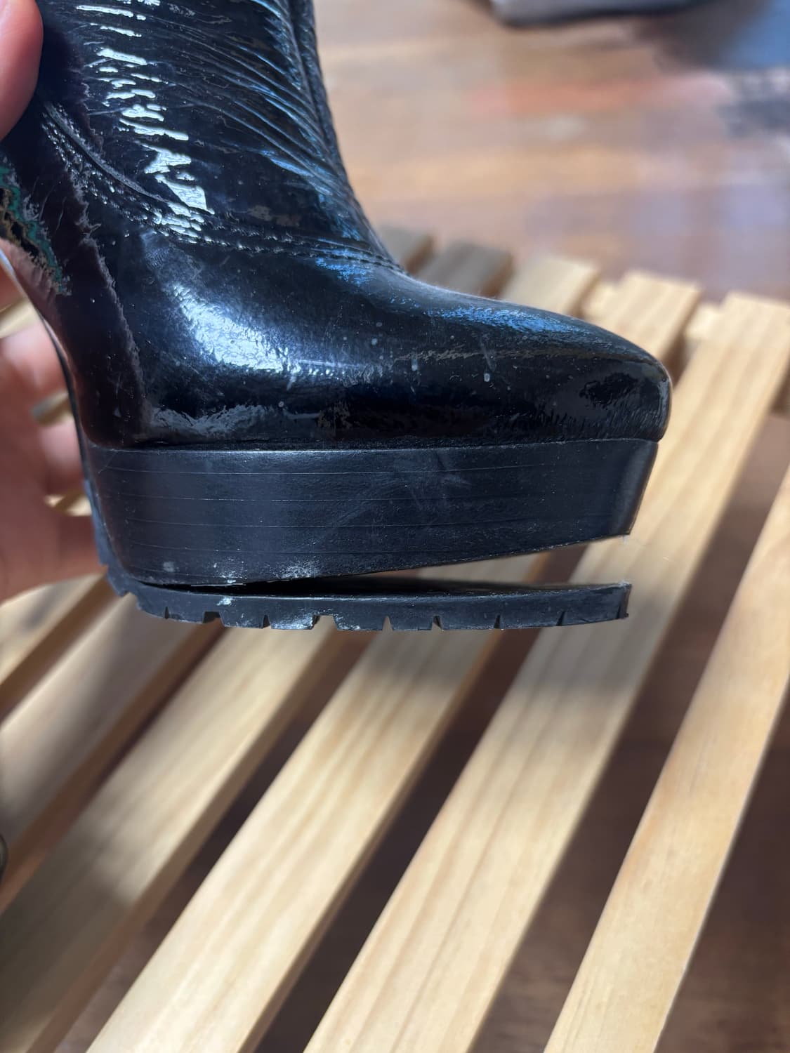 지미추 양털 앵클부츠 상품이미지5