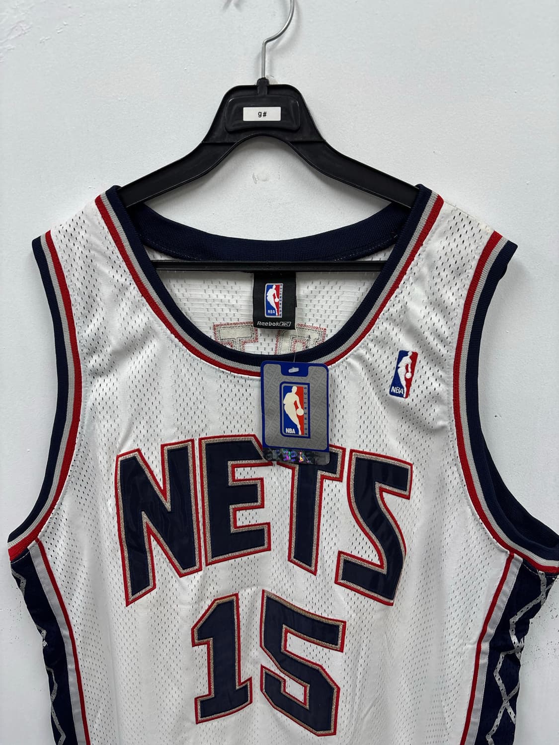 택부착 NBAx리복 빈스카터 농구 유니폼 상품이미지3