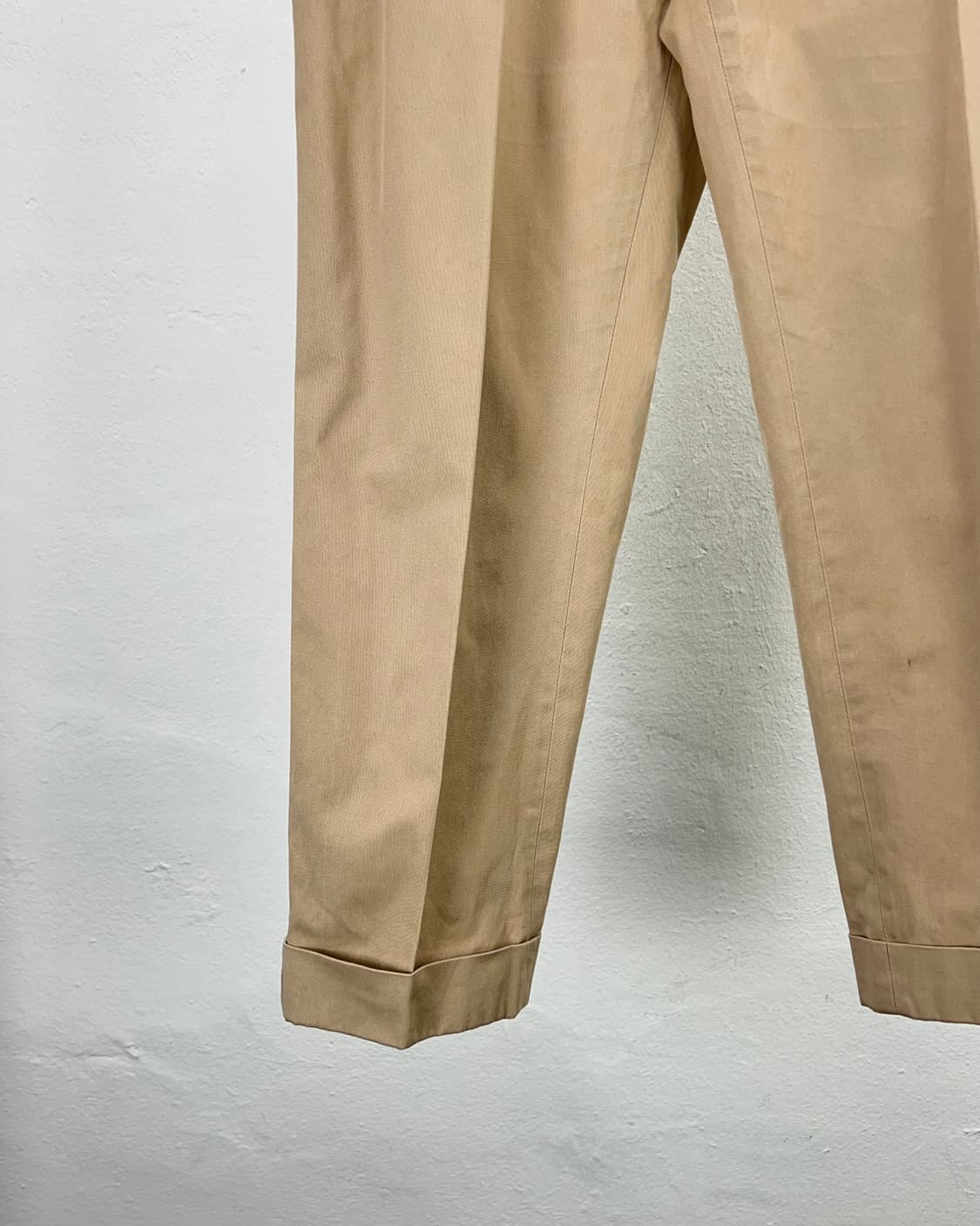 폴로 랄프로렌 베이지 플랩 백 포켓 에지 치노 코튼 팬츠 상품이미지4