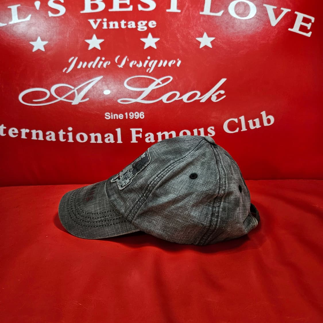 FUBU COLLECTION 08's y2k 빈티지 패치드 볼캡 상품이미지2