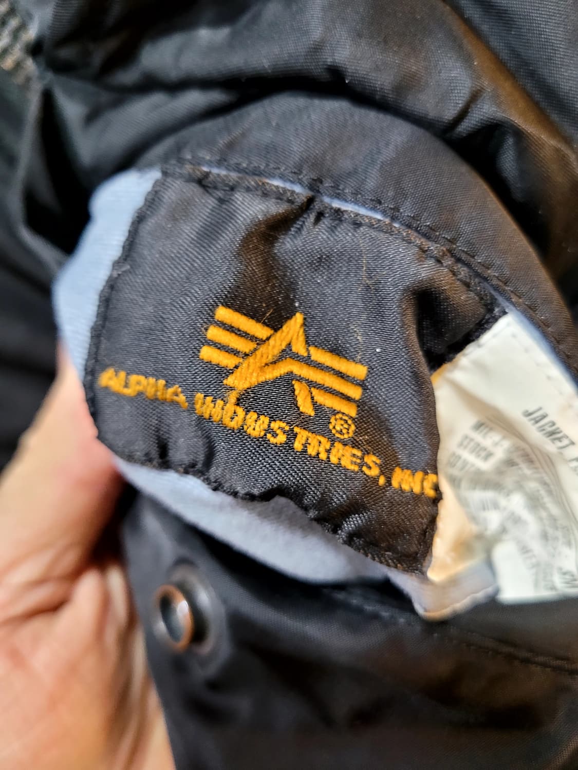 정품 알파인더스트리 L-2B 블러드칫 젠2 리버시블 플라이트 자켓 상품이미지7