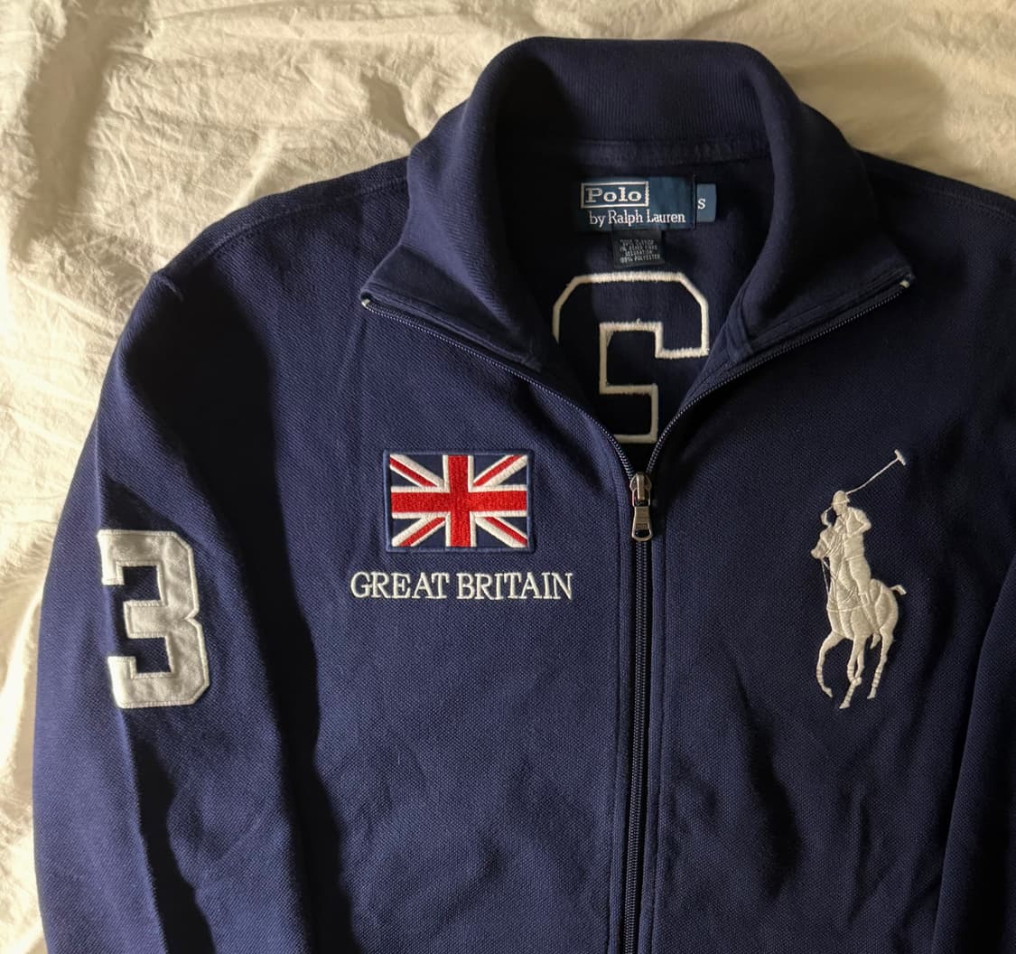 폴로 빅포니 브리튼 집업 네이비 새상품급 상품이미지1