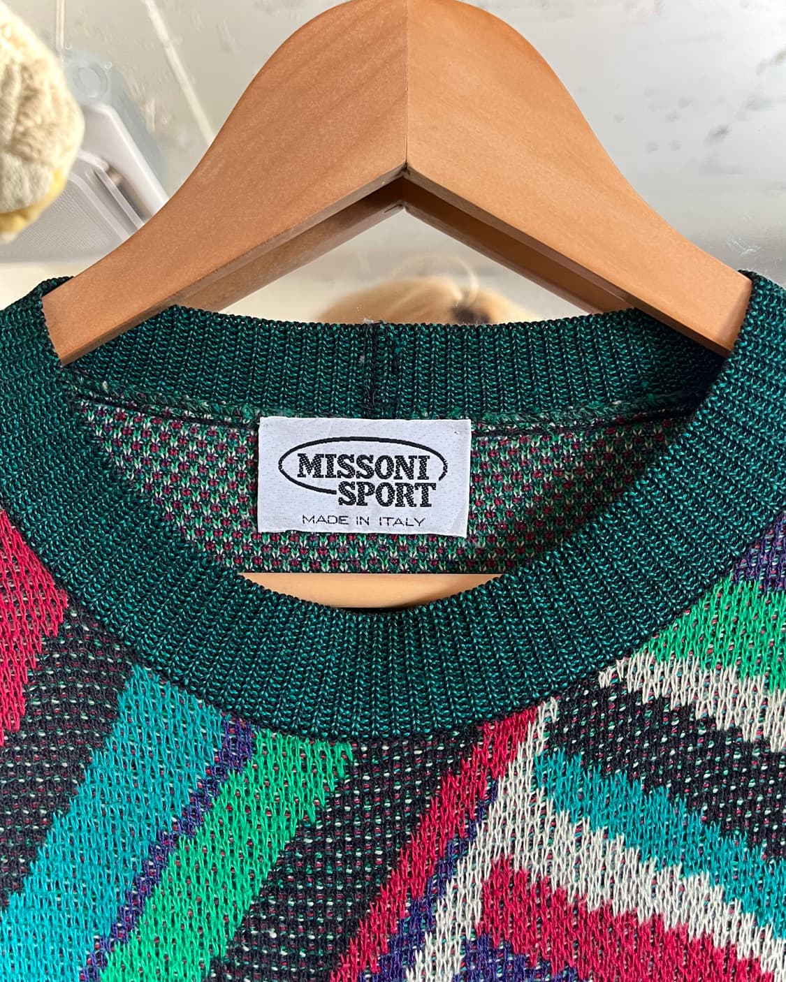 1990s MISSONI Wave Pattern Old Knit 상품이미지4
