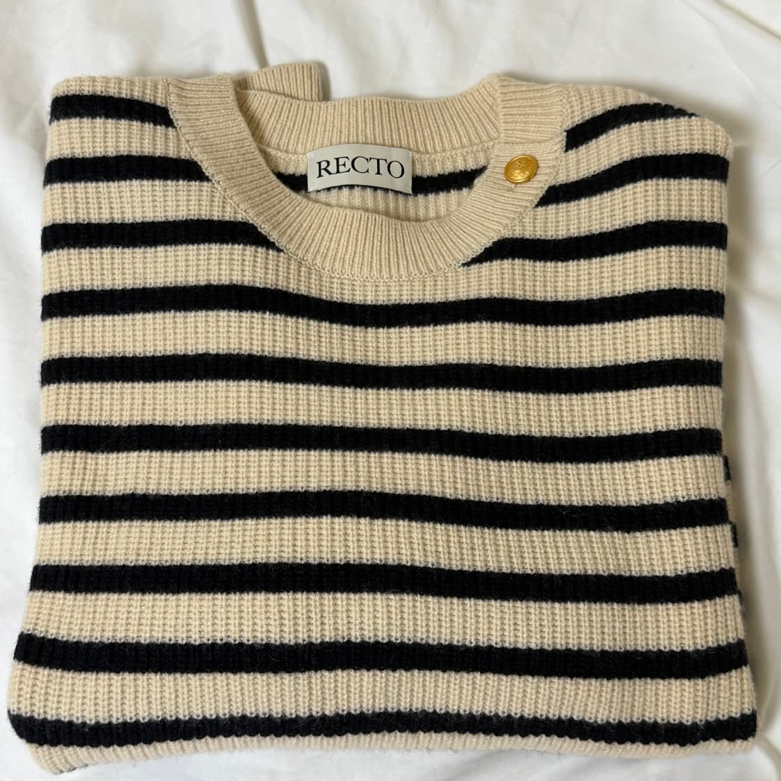 렉토 스트라이프 니트 L 상품이미지4