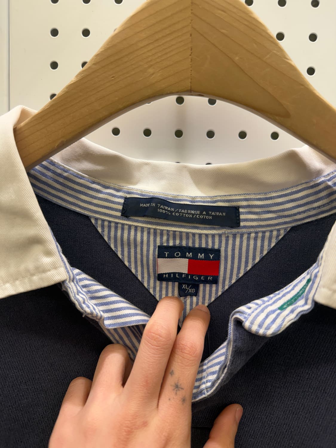 타미힐피거 월계 빅로고 피케티셔츠 U353 상품이미지5