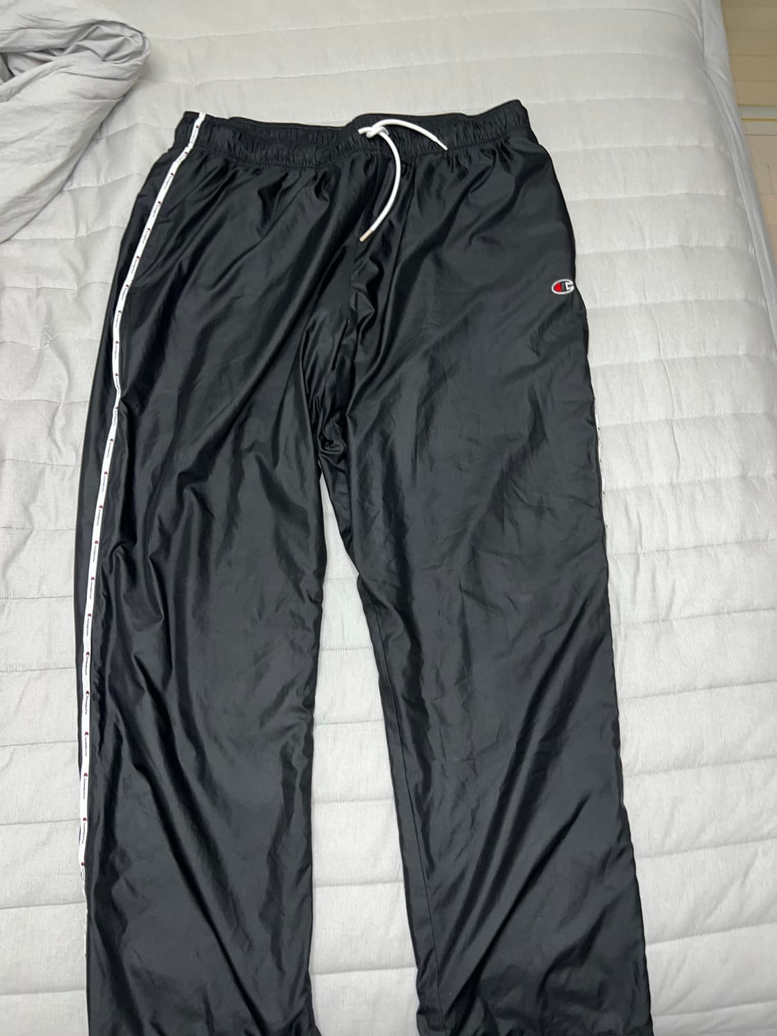 챔피온 빈티지 사이드 라인 트랙팬츠. XL 상품이미지1