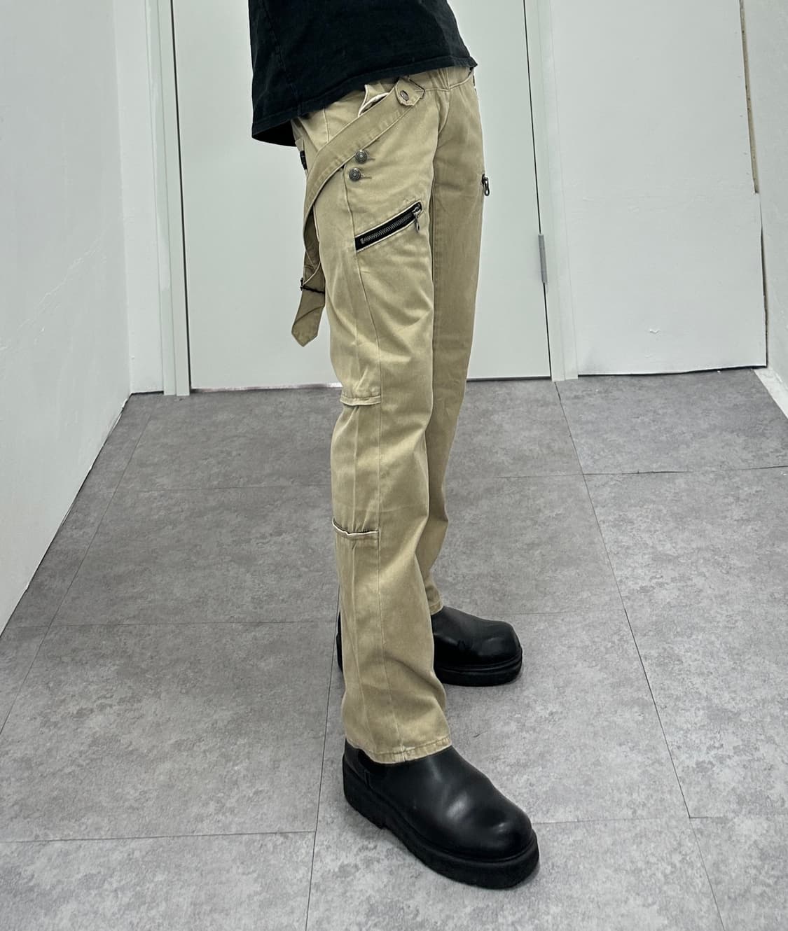 PPFM 00s zipper detail gimmick pants 상품이미지1
