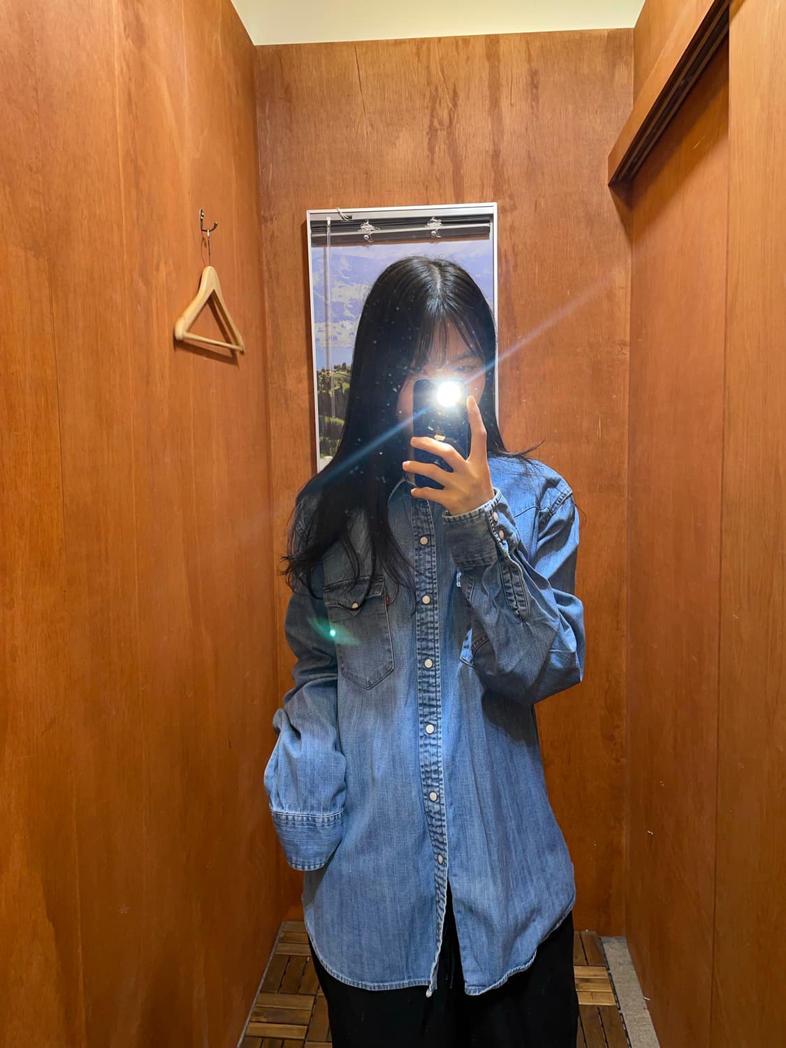 (XL) Levi's 리바이스 코튼 데님 셔츠 상품이미지1