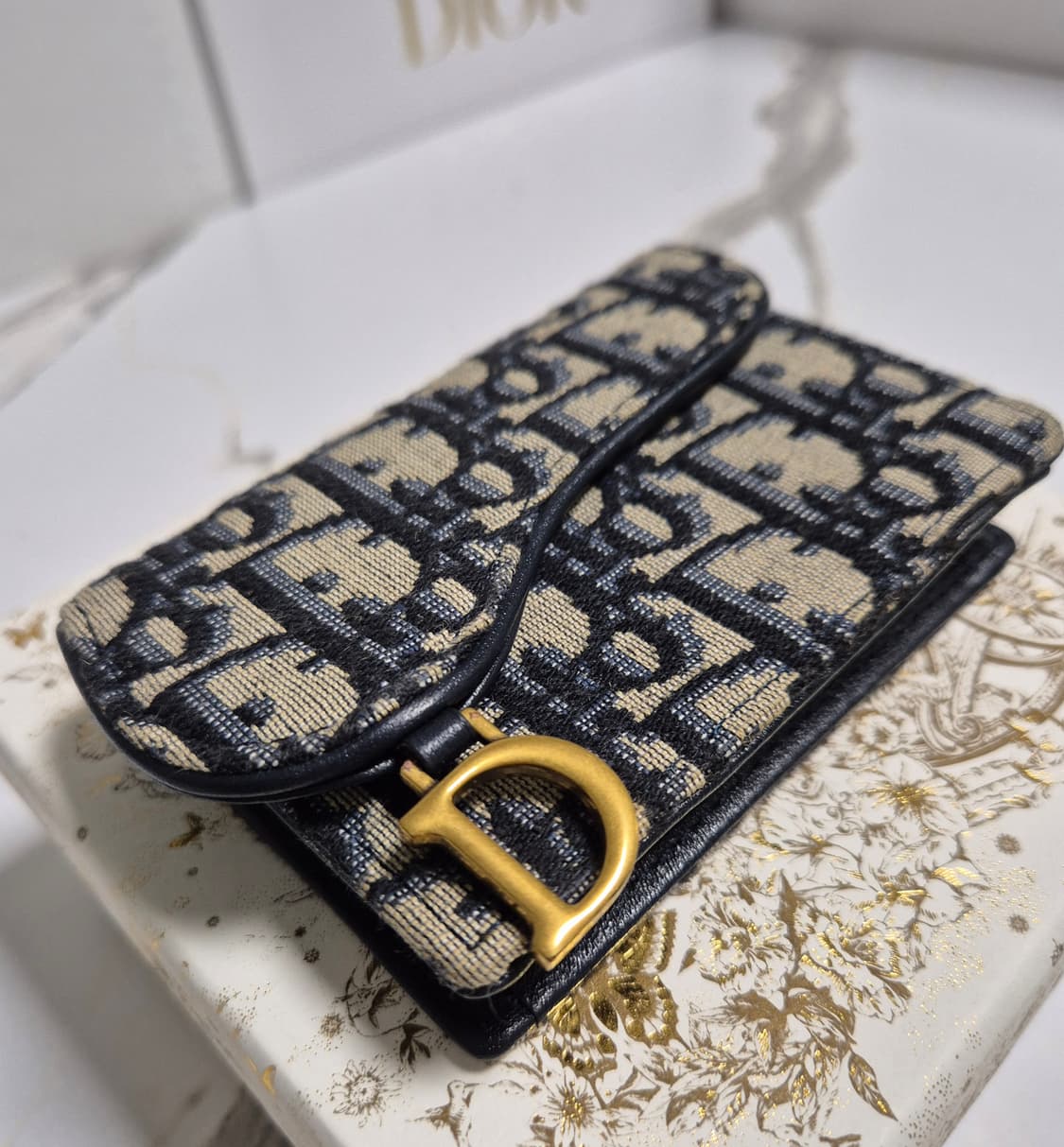 (정품) 디올 오블리크 새들 카드지갑 상품이미지6