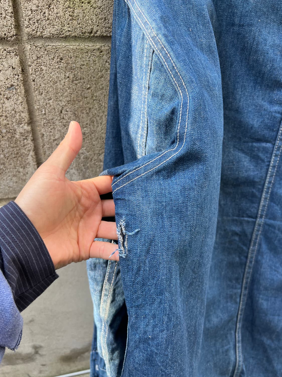 1980s BIG SMITH DENIM COVERALL 빅스미스 초어자켓 상품이미지9