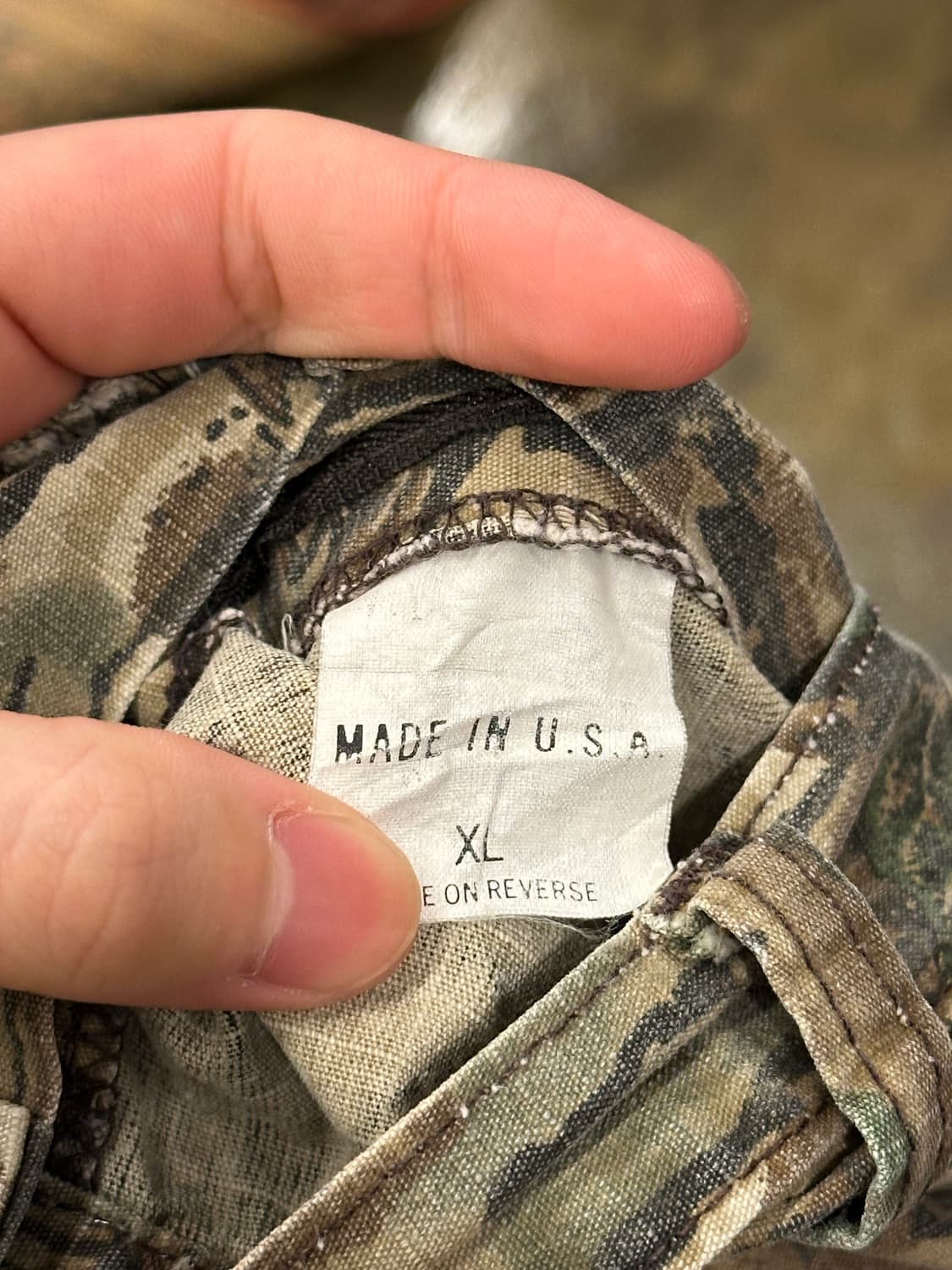 90s made in USA Liberty 리버티 리얼트리 카고팬츠 40 상품이미지5