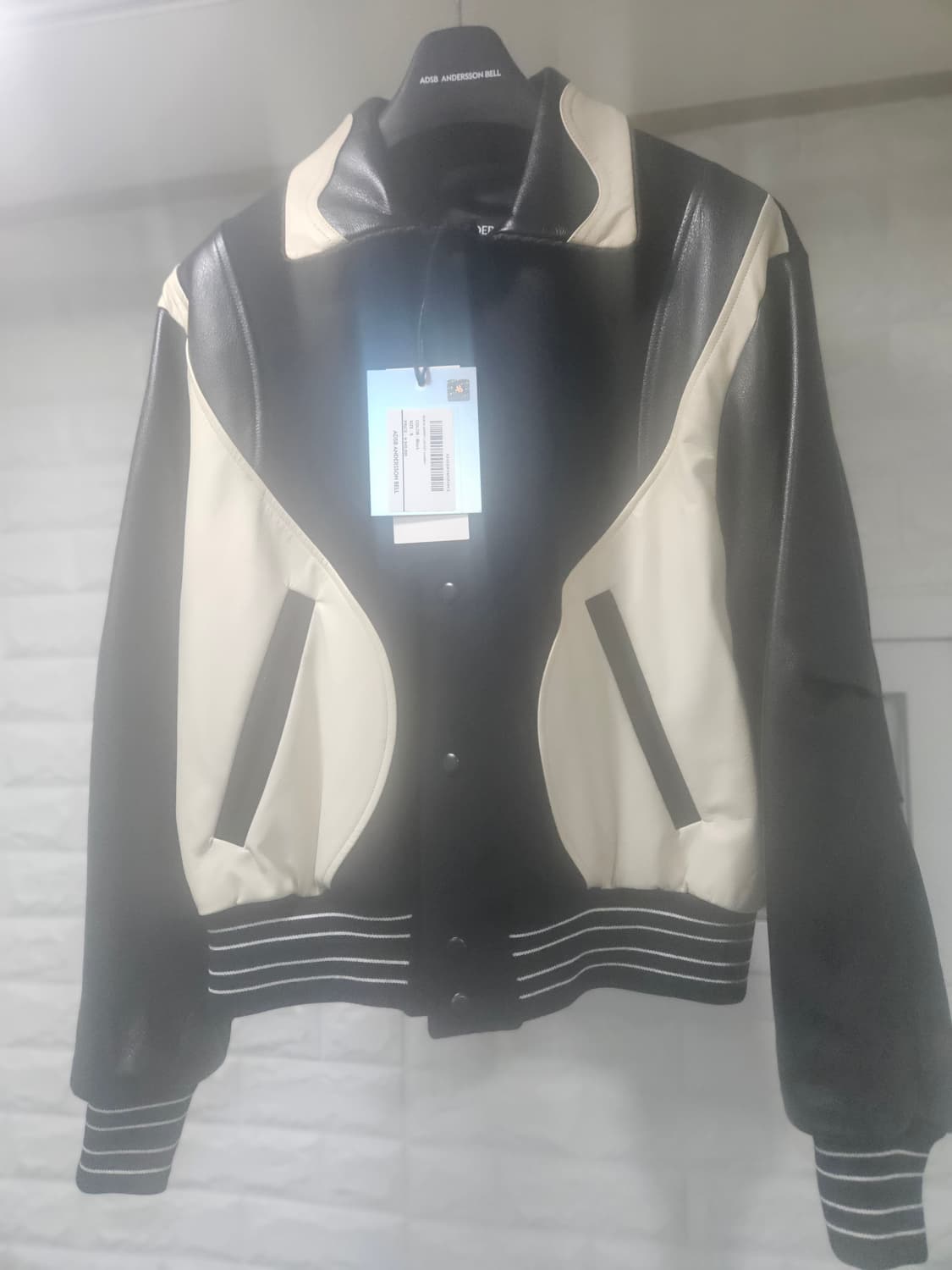 (S) 앤더슨벨 로빈 바시티 자켓팝니다 상품이미지1