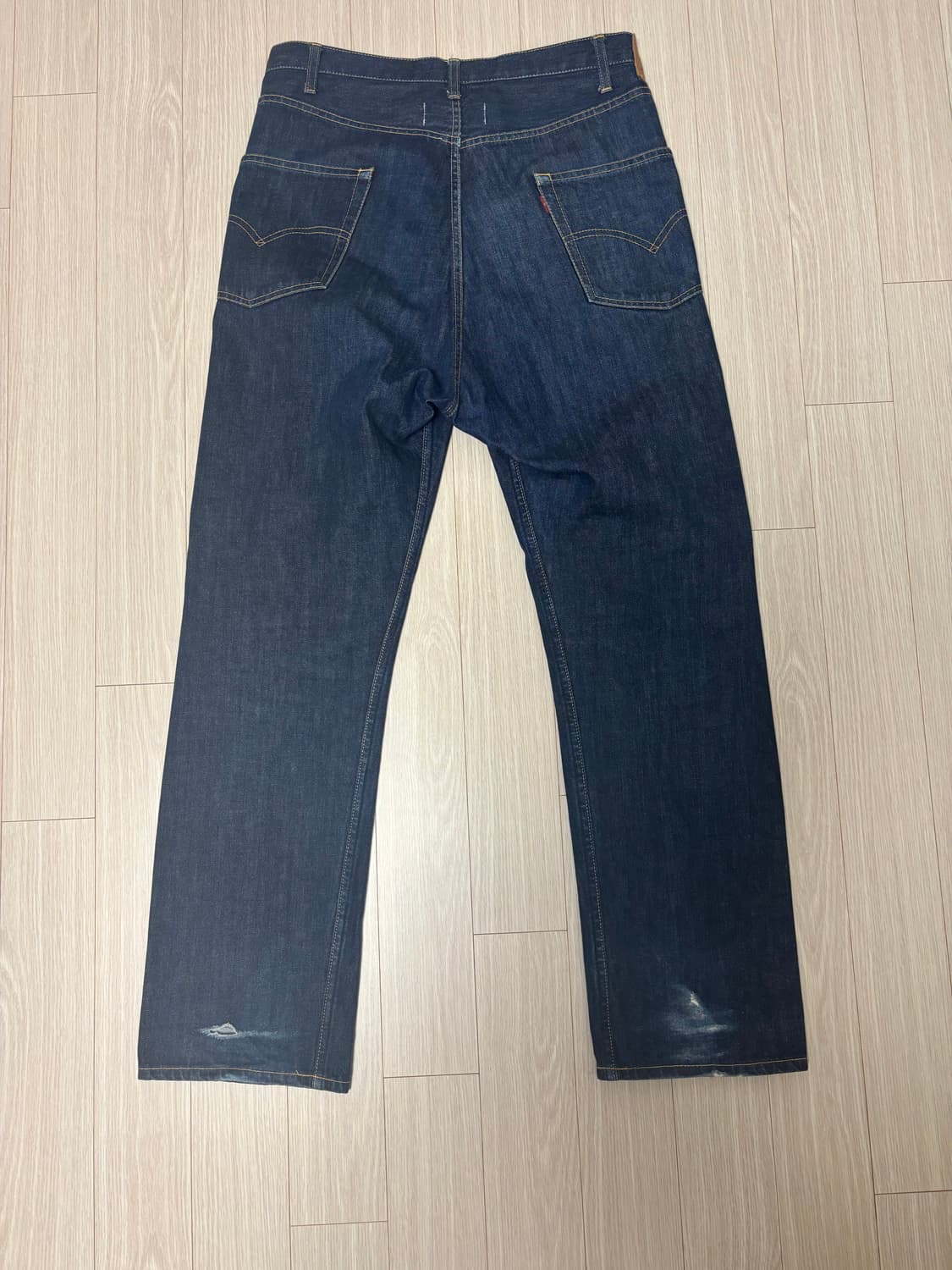 준야와타나베 앞 절개 데님  상품이미지2