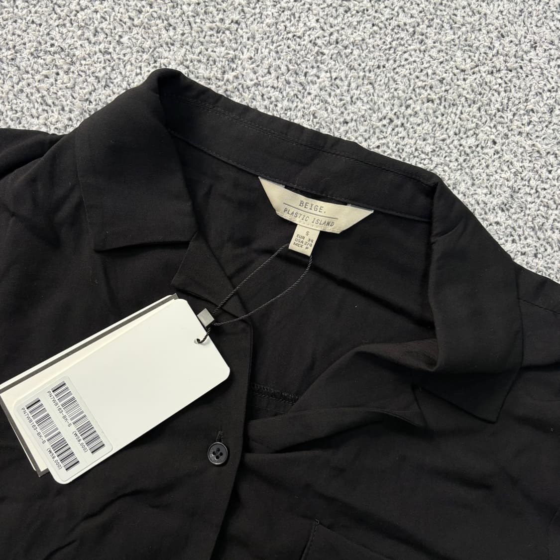 S 새상품 플라스틱아일랜드 여성 셔츠 0323J 상품이미지3