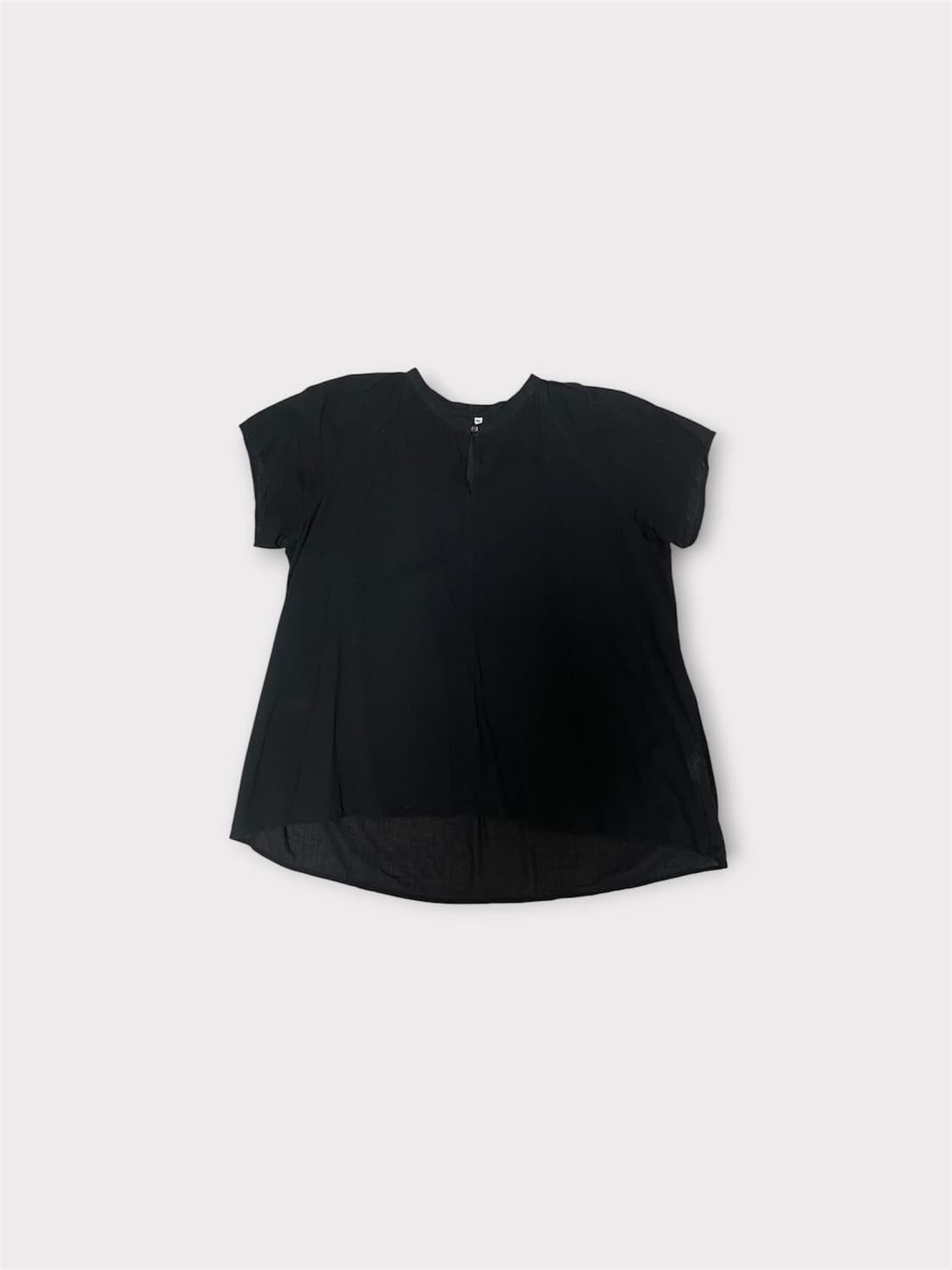 Muji Cotton Linen Stand Collar Blouse 상품이미지1