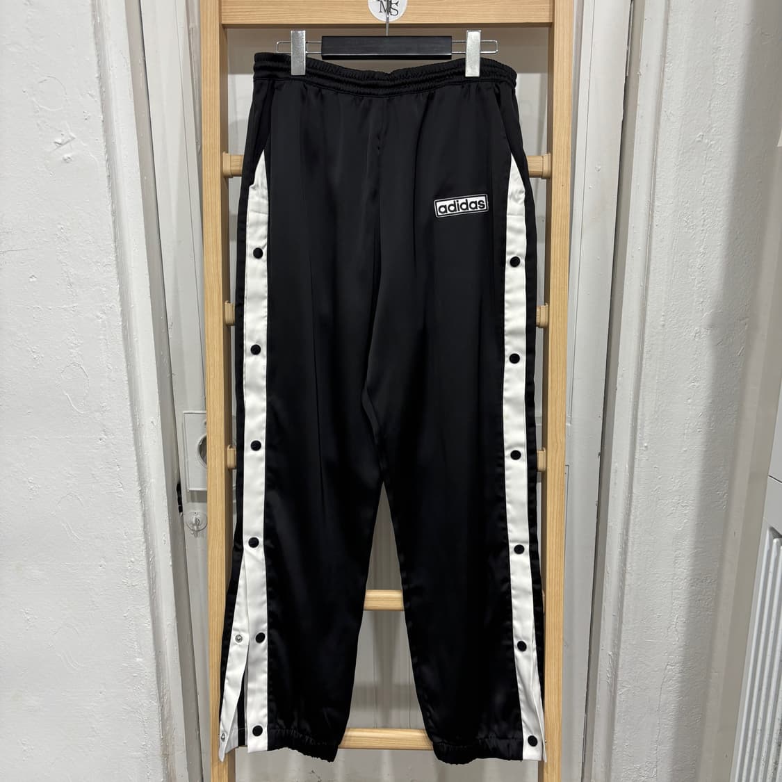 아디다스 스냅버튼 져지 와이드 밴딩 조거팬츠 상품이미지1