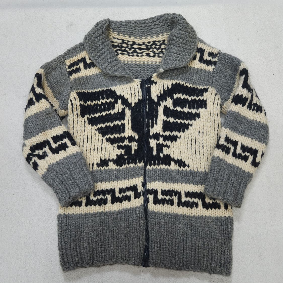 빈티지 헤비울 썬더버드 코위찬 상품이미지2