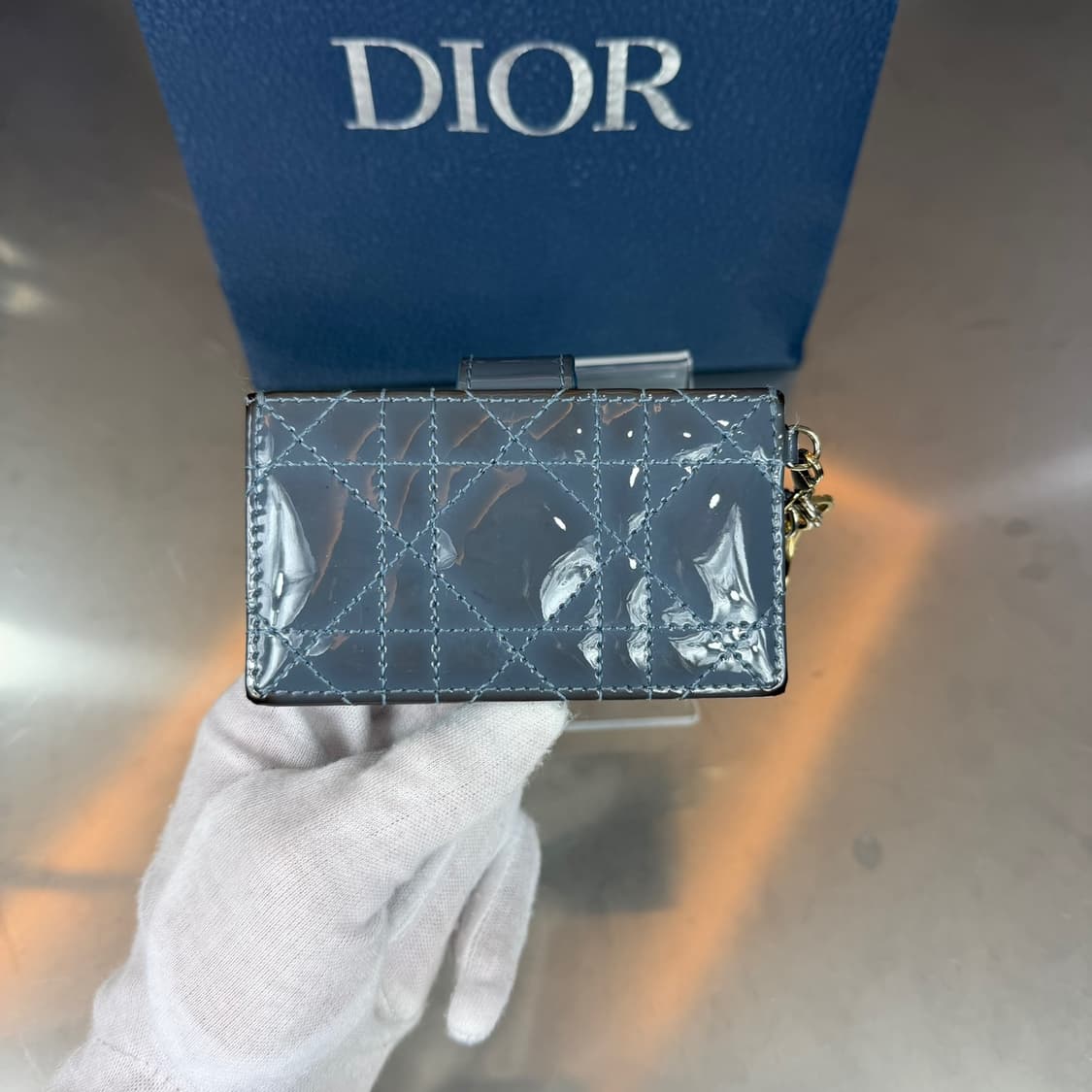 [리오브] 디올 레이디 디올 아코디언 카드지갑 상품이미지3