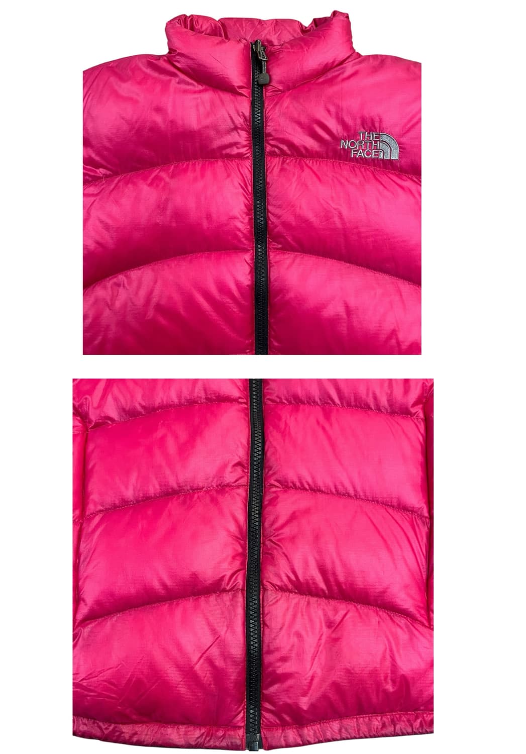 노스페이스 덕다운 패딩 핑크 85 #csz2133 상품이미지6