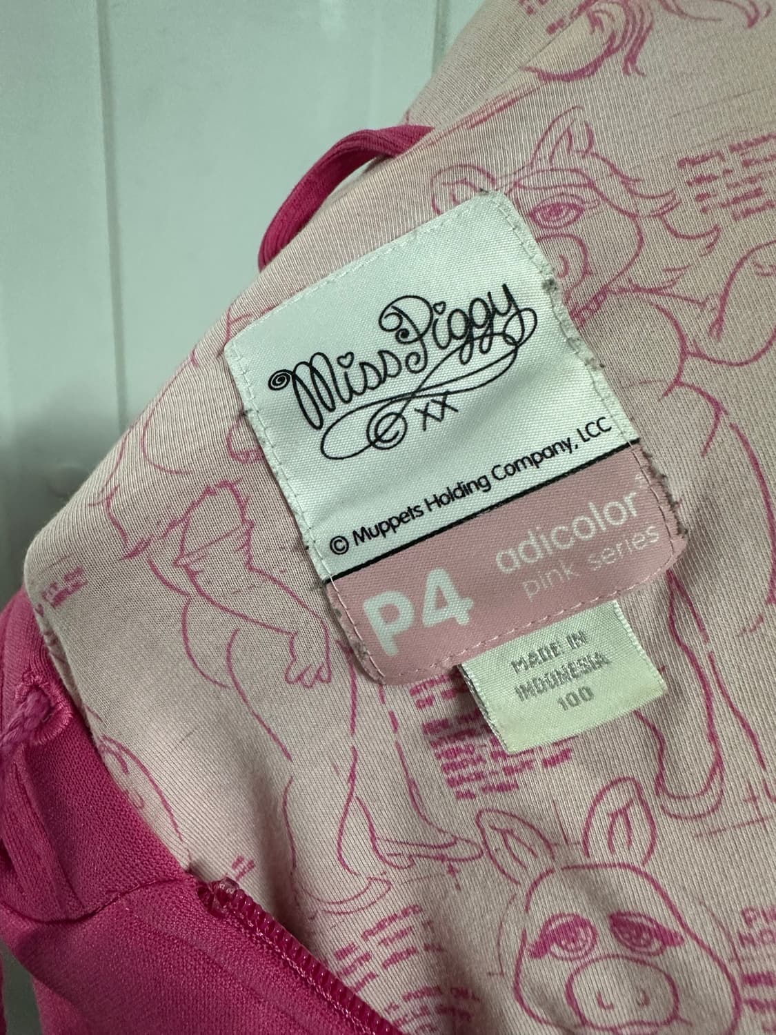 아디다스 아디컬러 미스피기 핑크 져지 상품이미지4