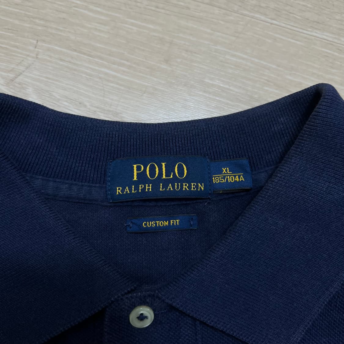 폴로 랄프로렌 여성 스몰포니 반팔 PK 롱 카라티 [네이비] XL/105 상품이미지5