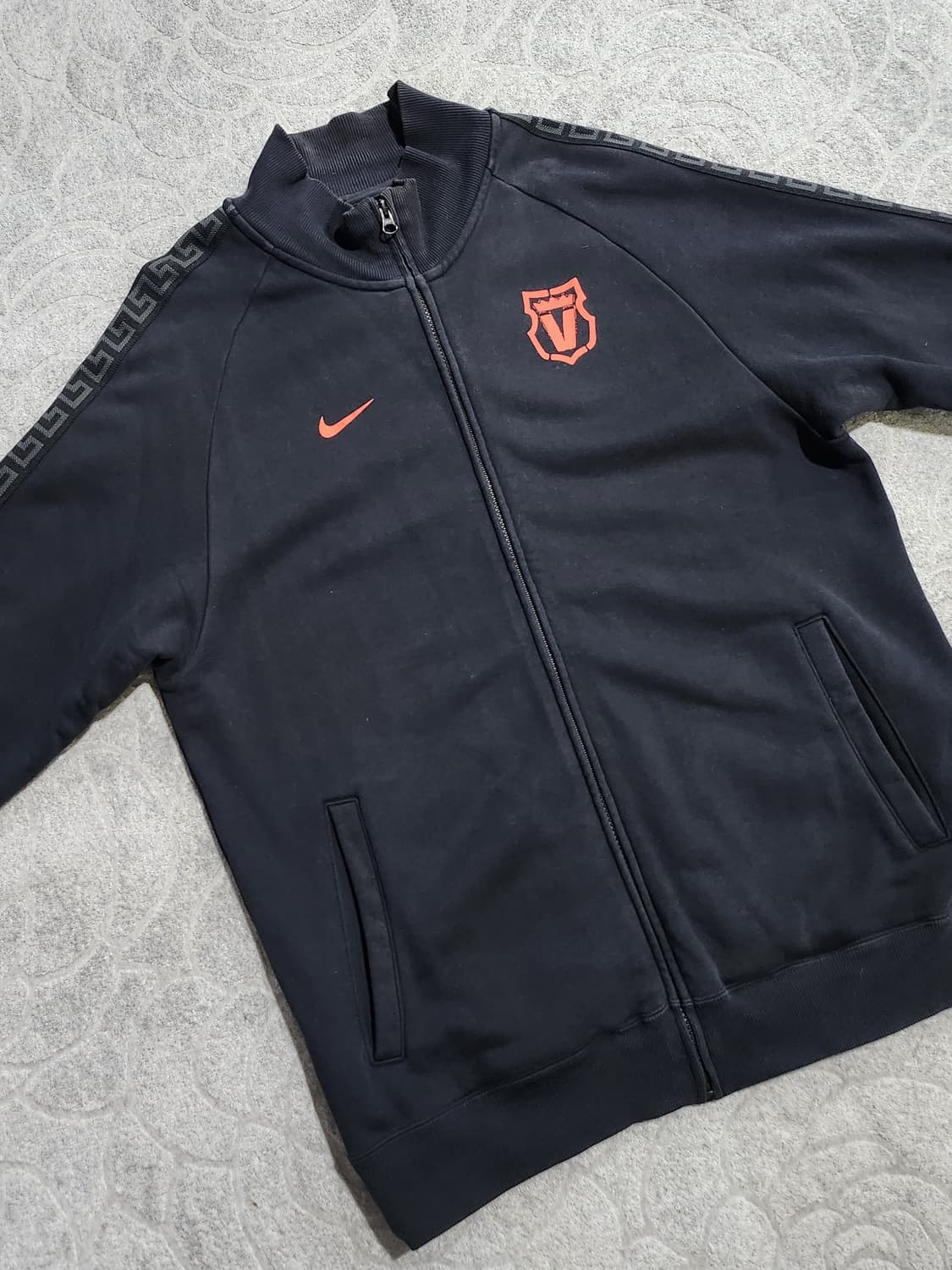 나이키 레어 로고 패턴 테이핑 트랙탑 집업 XL 상품이미지1