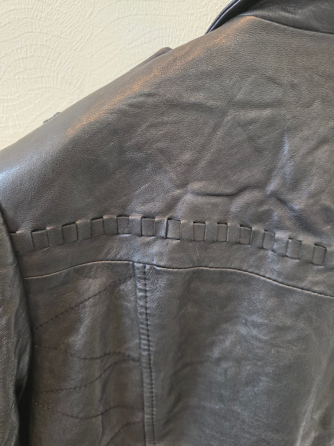 maje 마쥬 블랙 가죽 자켓 2사이즈 상품이미지6