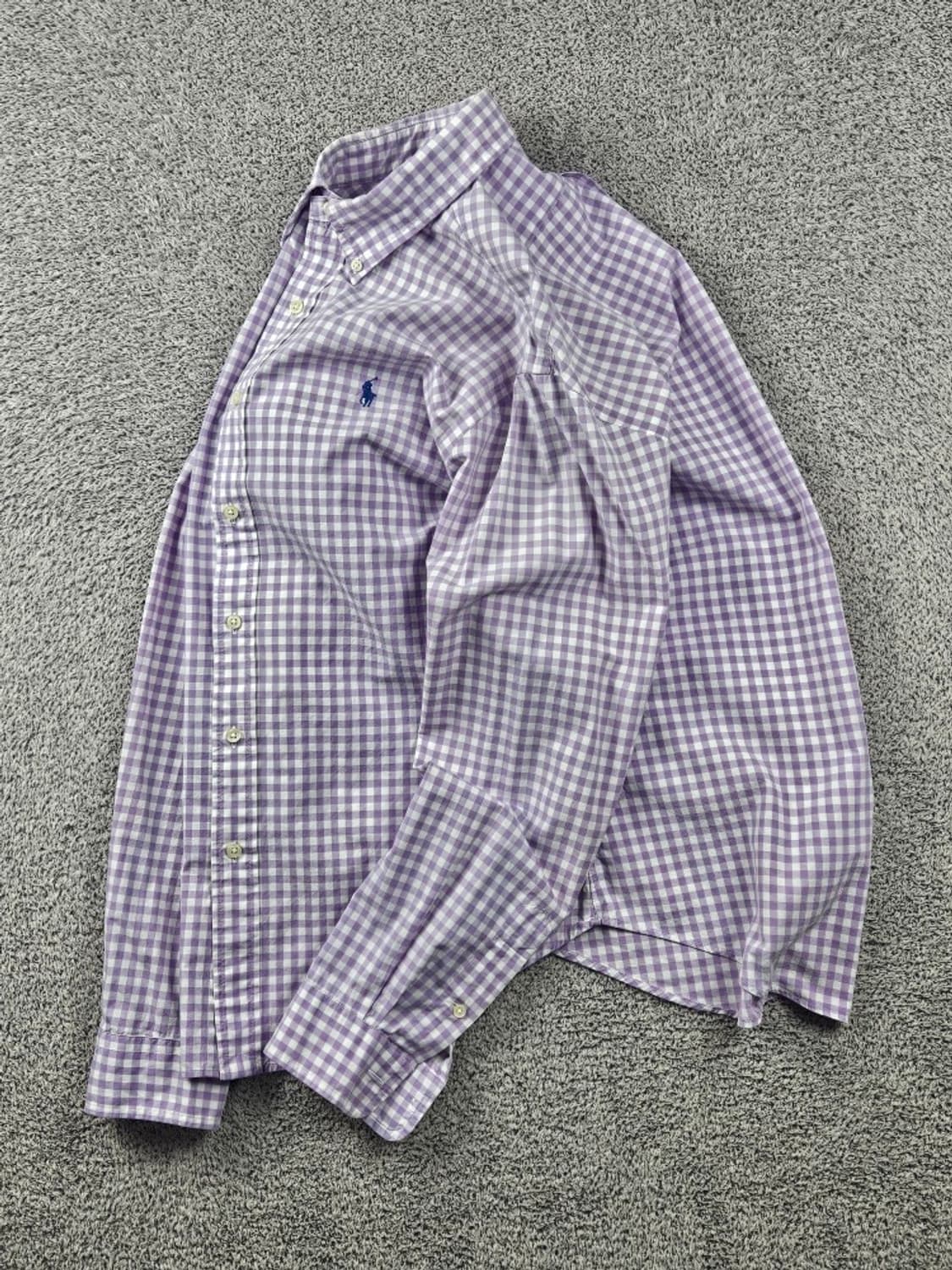 폴로랄프로렌 커스텀핏 깅엄 체크 패턴 셔츠 ( M ) / 11084 상품이미지3