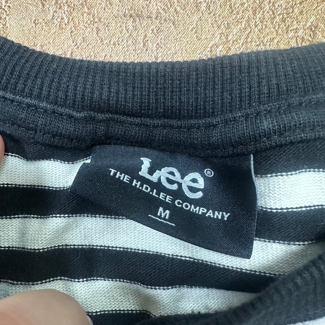 ✨ (바배) LEE 리 스트라이프 롱슬리브  상품이미지3