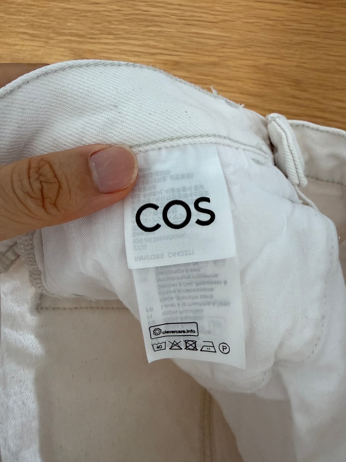 코스(COS) 화이트 팬츠 상품이미지7