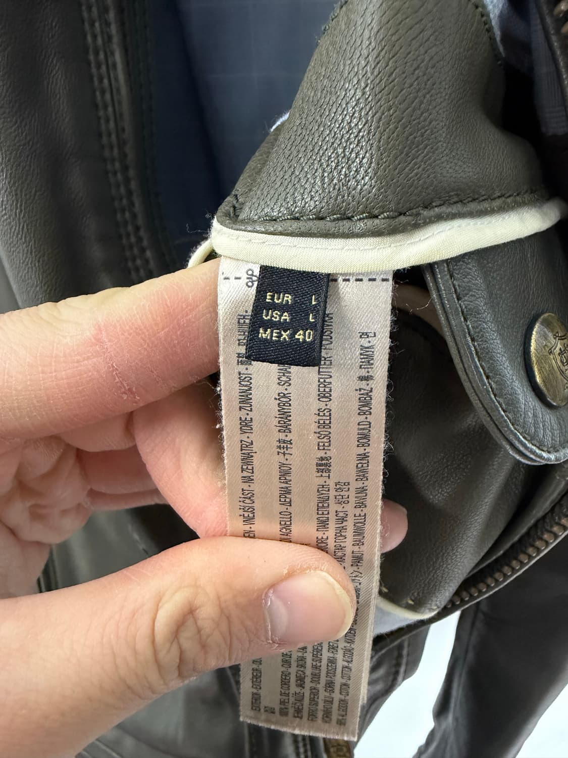 마시모두띠 가죽자켓 레더자켓 램스킨자켓 마시모두띠가죽자켓 상품이미지3