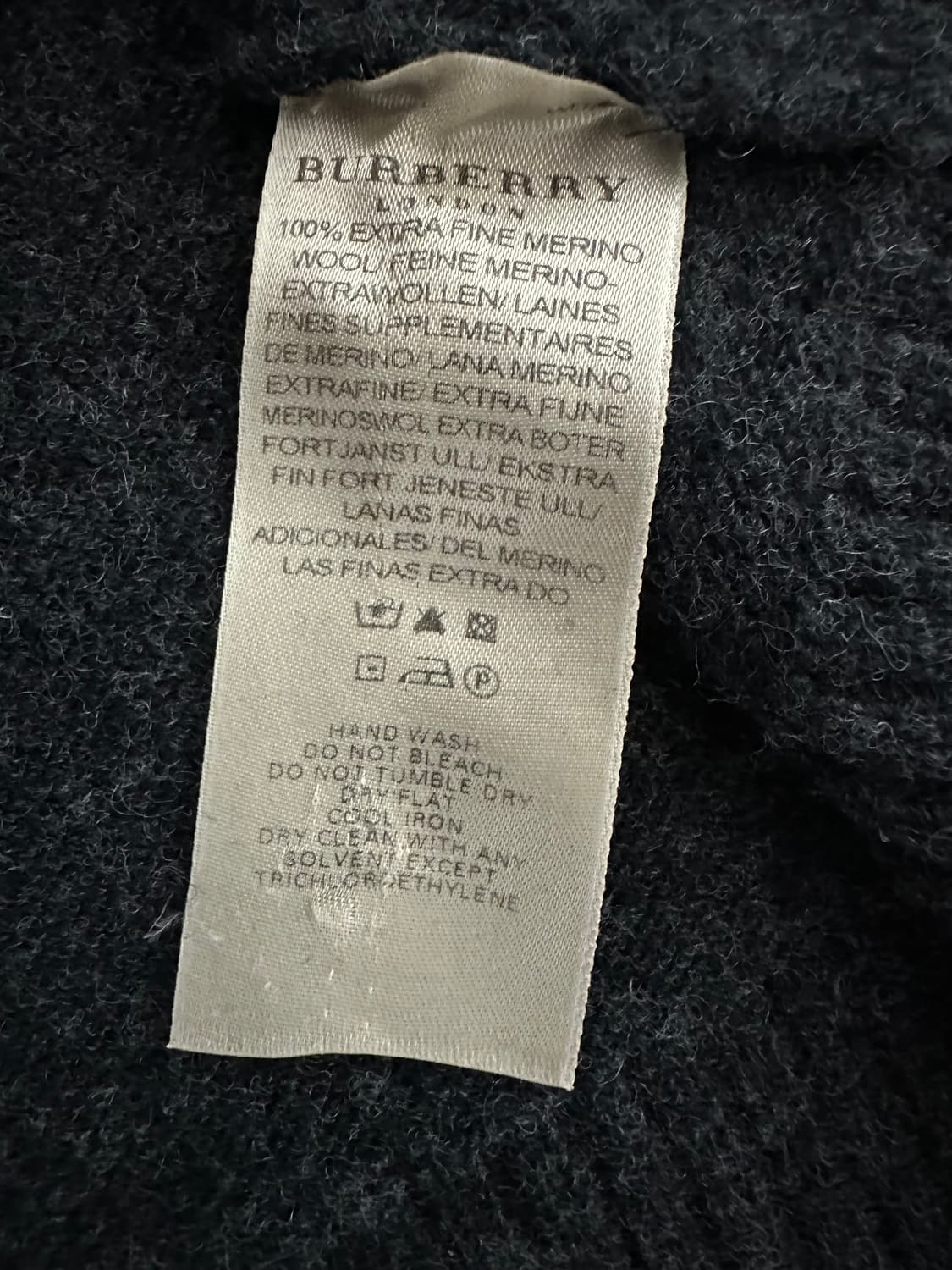 버버리 엘보우패치 반집업 니트 상품이미지6