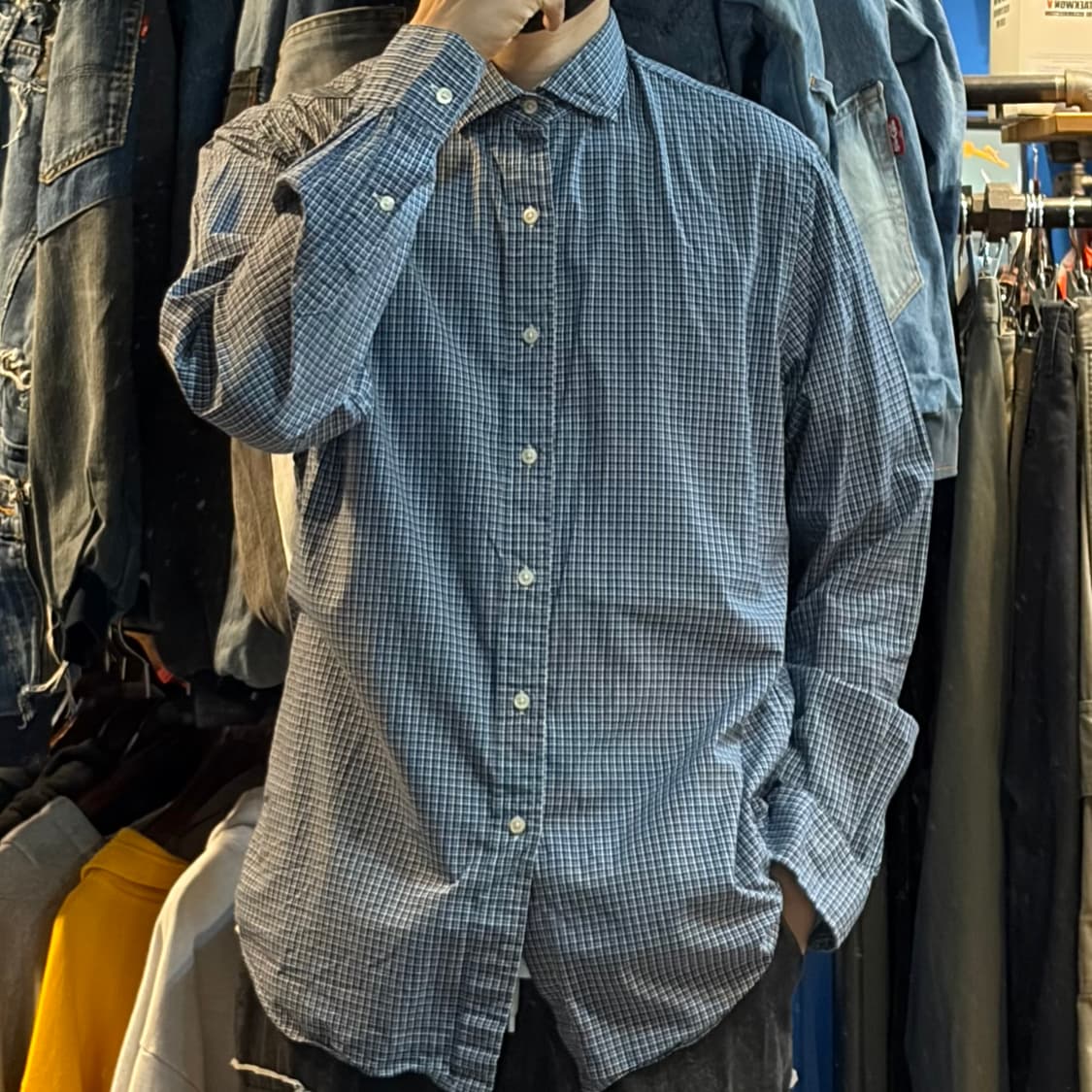 [No.9]Polo 폴로 체크 긴팔셔츠 상품이미지1