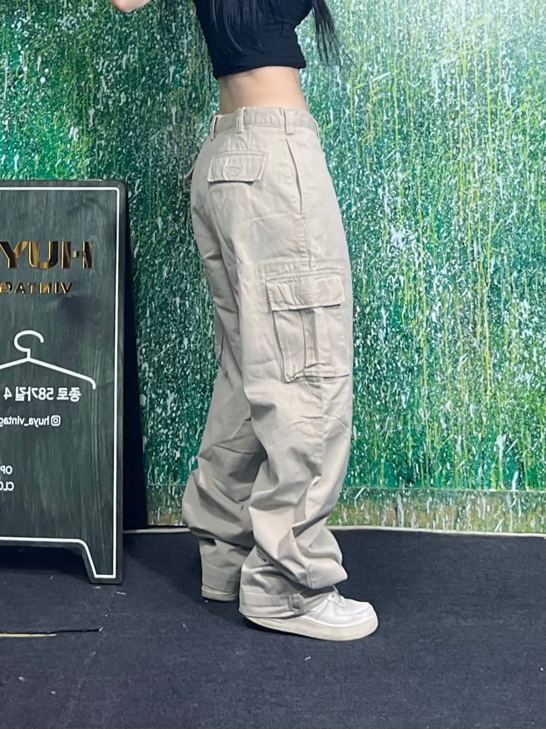 팀버랜드 베이지 카고팬츠 30 상품이미지3