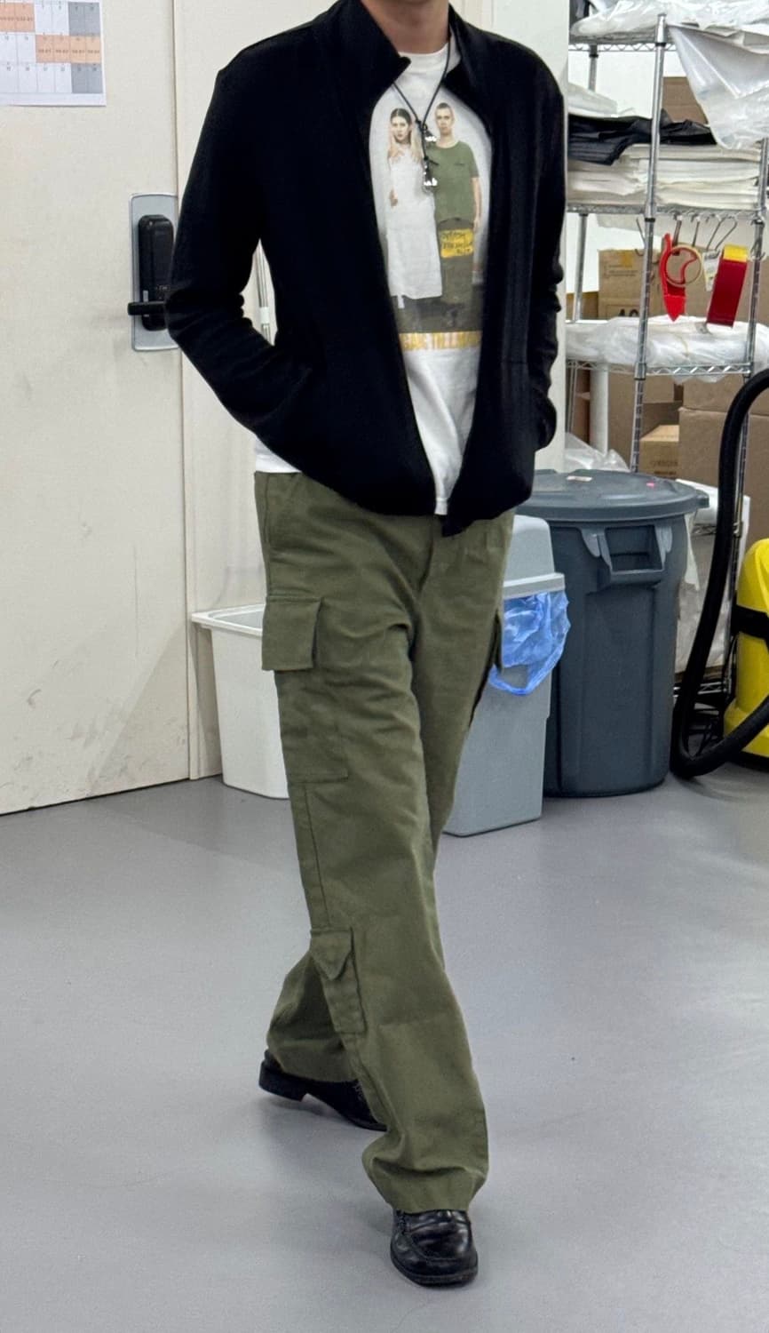 [30] 토니웩 와이드 레그 스트랩 카고 팬츠 상품이미지1