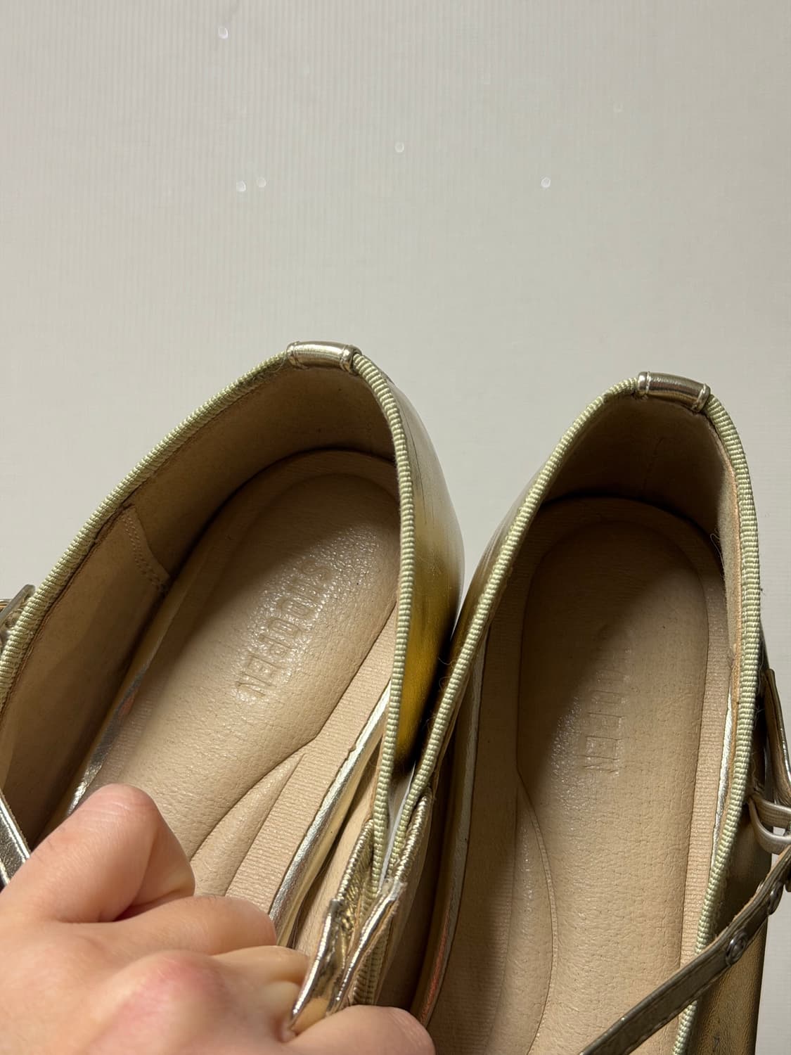 슈펜 발레리나 슈즈 골드 240 상품이미지9
