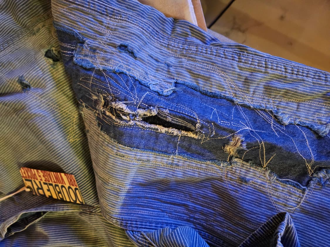 새상품 RRL 빈파포 30/30한국정발] 정가62 데님 팬츠 더블알엘 상품이미지4