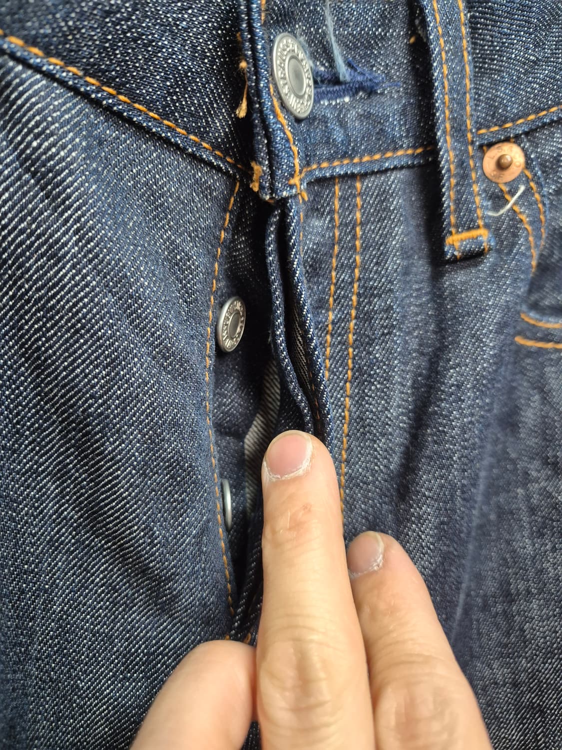 리바이스 522 데님생지 상품이미지2