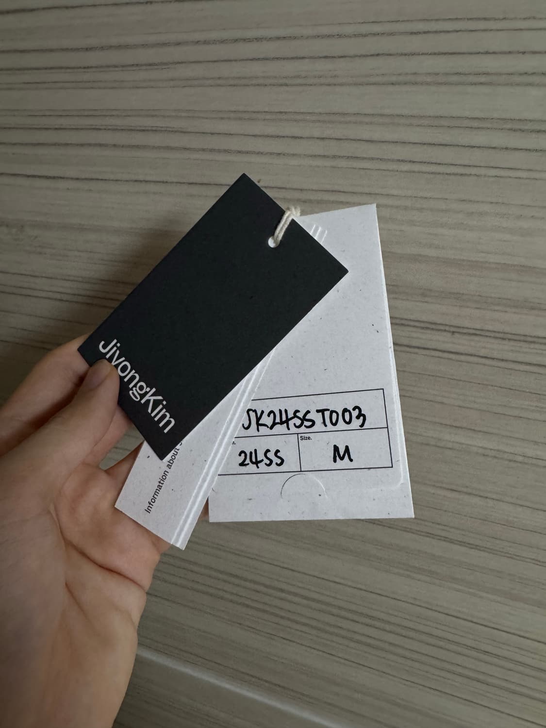 (M) 지용킴 jiyong kim 24ss 반팔 셔츠 블랙 상품이미지5