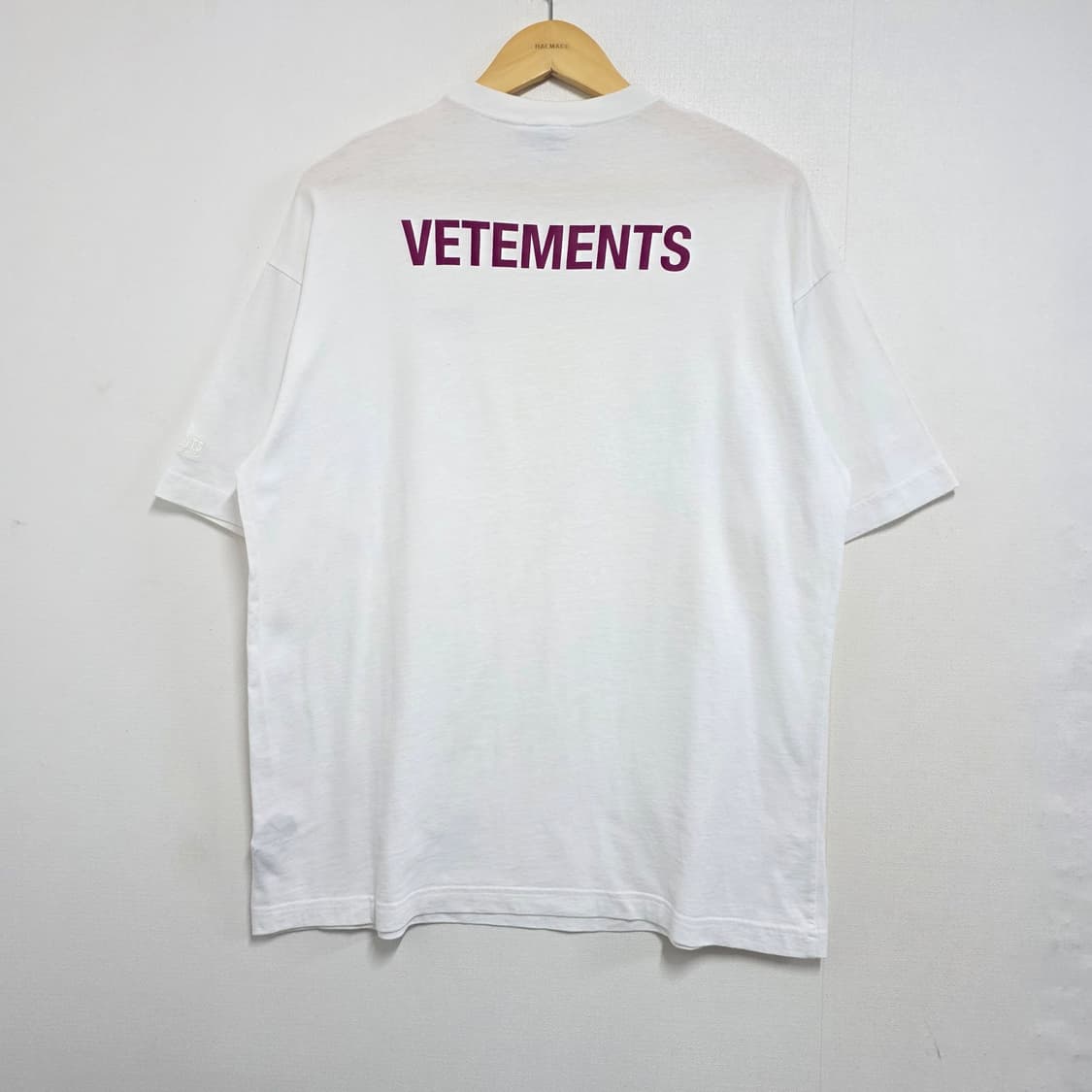 XS) 18ss VETEMENTS 베트멍 STAFF 반팔티셔츠 100 상품이미지1
