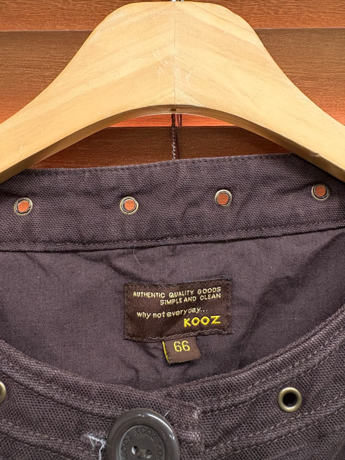 KOOZ 논카라 빈티지 버튼 자켓 상품이미지8