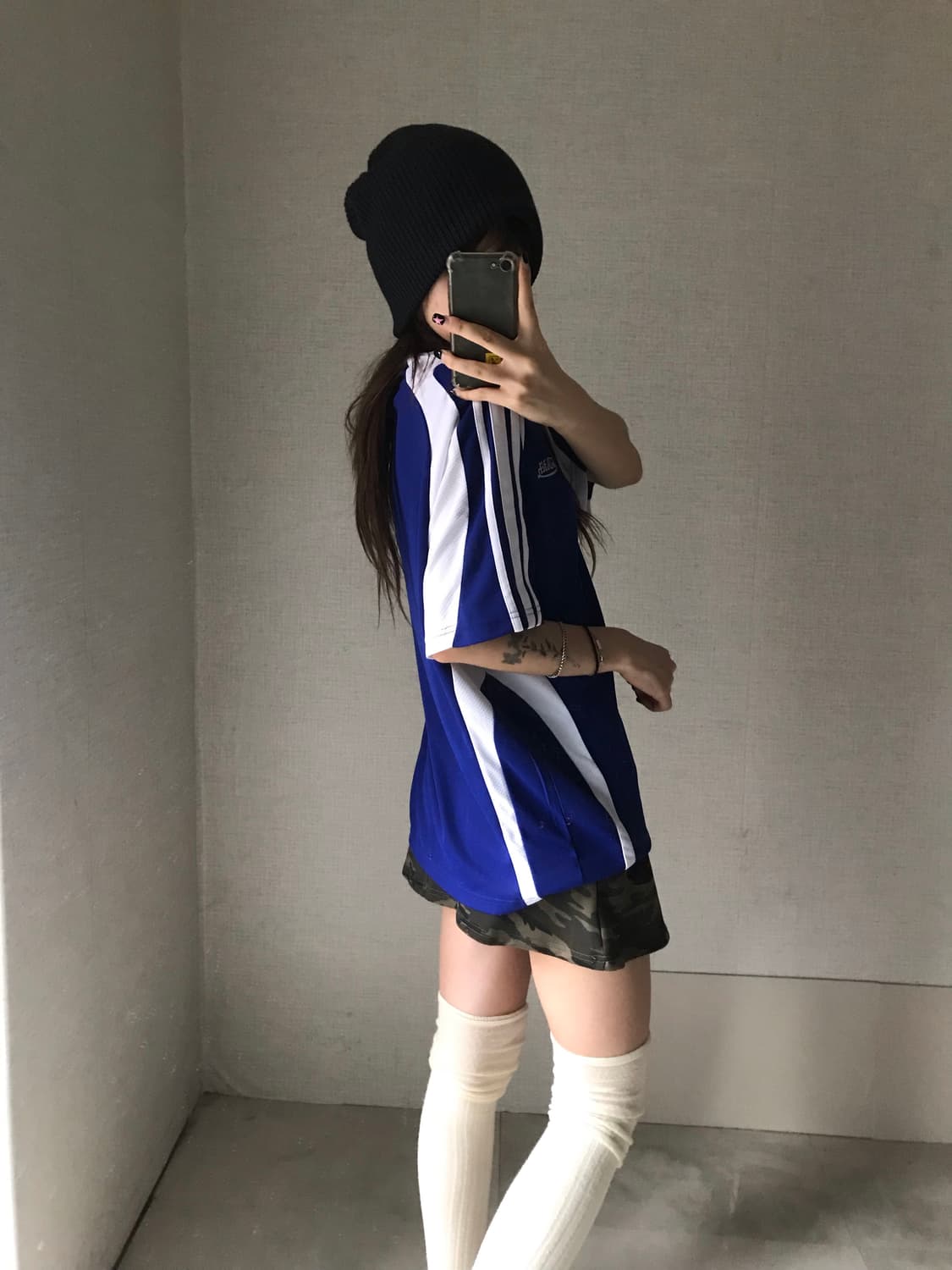 본더치 블루 스포티 반팔티셔츠 상품이미지2