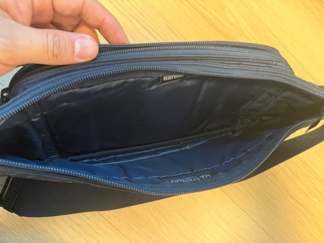 요시다 포터 마스터 네이비 웨이스트백 힙색 상품이미지4